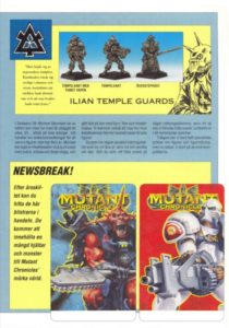Miniature of Mutant Chronicles from the first edition of the RPG - 1992 SINKADUS 38 - 07