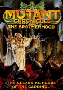 Miniature of Mutant Chronicles from the first edition of the RPG - 1993 - The Brotherhood. The cleansing flame of the Cardinal