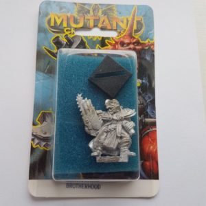 Miniature of Mutant Chronicles from the first edition of the RPG - Blue Illustrated Background 1